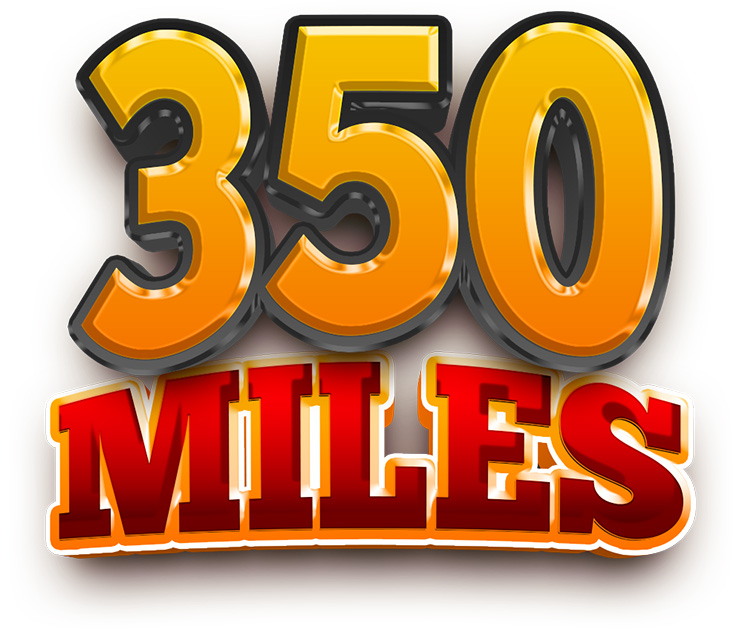 350 Miles